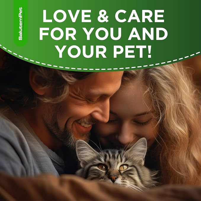 Сat Vitamins for Indoor Cats – Liquid 10-in-1 Multivitamin for Dogs – C, D3, B Group, for Skin, Coat, & Breathing – Natural Protection for Pets of All Ages – For Digestion & Bones – Beef Flavor – 2 Oz