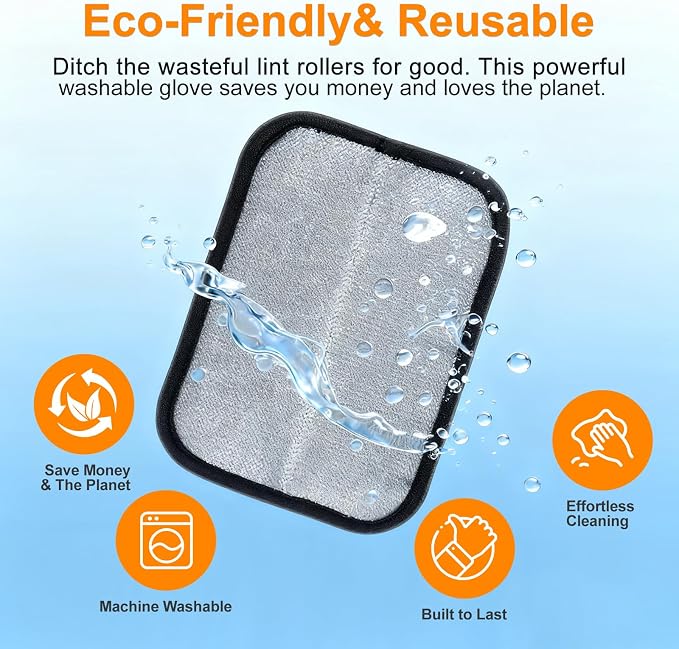 Pet Hair Removal Glove, 1 Piece