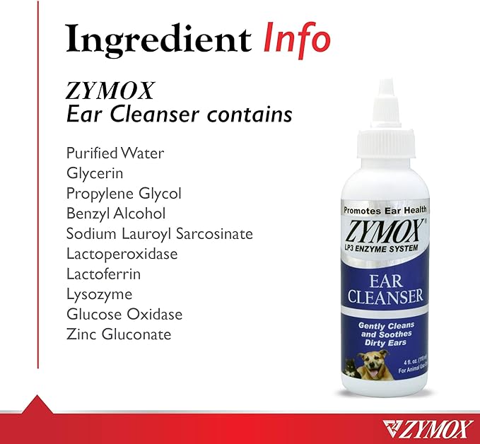 Zymox Ear Cleanser With Bio-Active Enzymes, 4 oz