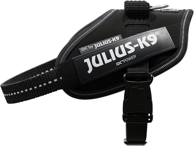 Julius-K9, 16IDC-P-MM, IDC Powerharness, Dog Harness, Size: Mini-Mini, Black