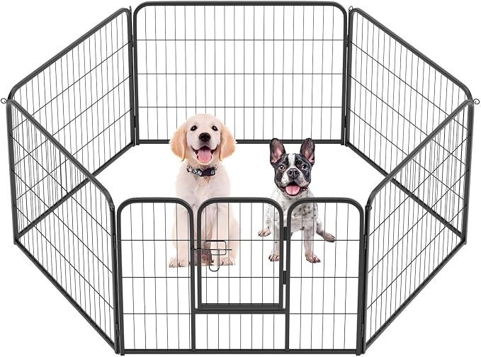 FDW Dog Playpen Kennel, 24in 6 Panels