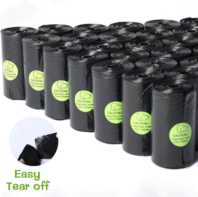DREAM&GLAMOUR Dog Poop Bags,value pack,600 Count Strong Poop Bags for Dogs,30 Rolls,20 Doggy Bag Per Roll,Each Measures 9 x 13 Inches,Guaranteed Leak-Proof