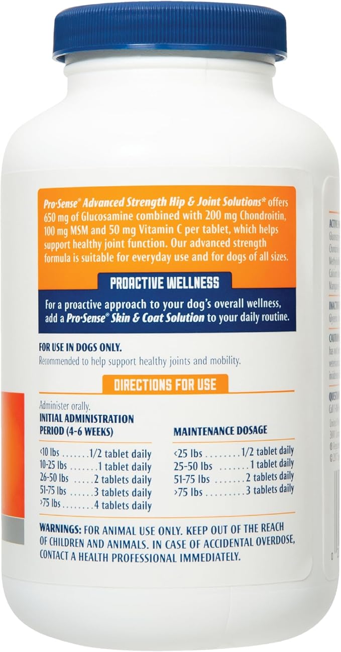 ProSense Pro-Sense P-83065 Advanced Strength Glucosamine Tablets, 60 ct