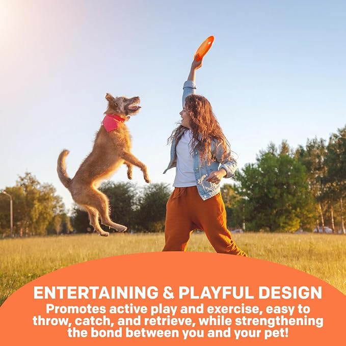 Flippy Flopper Dog Frisbee, Floating