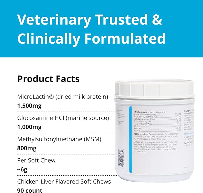 PRN Pharmacal Duralactin Canine Joint Plus Soft Chews, 90 Count