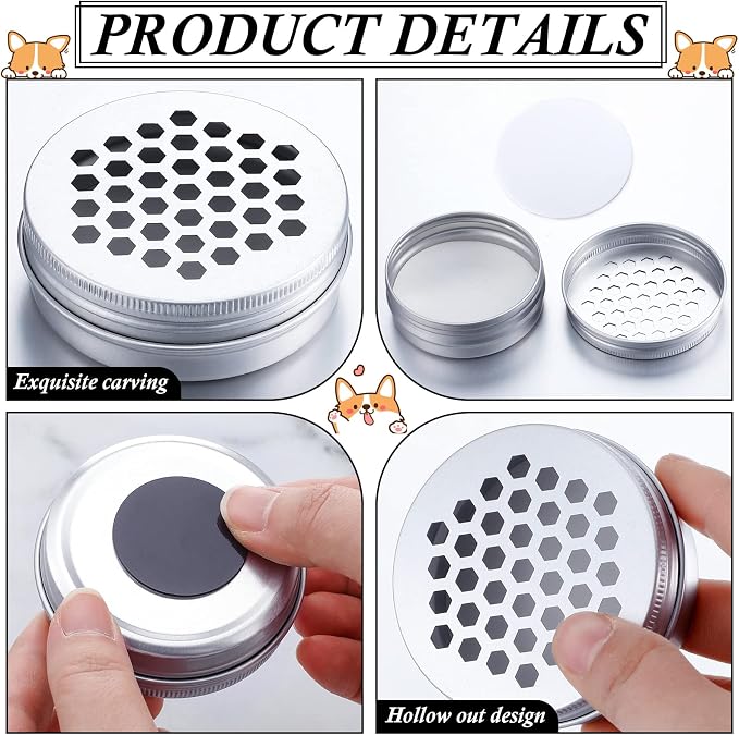 Oudain Dog Scent Work Tins, 12 Pack