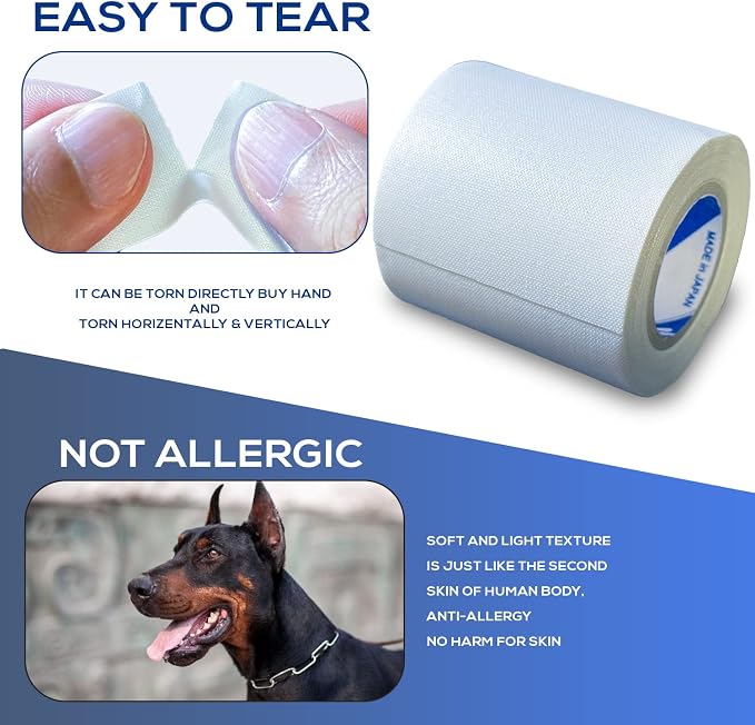 Ear Tape for Dogs, 1 Pack, 2.0 inch (50mm)