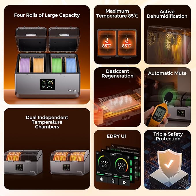 Creality Space Pi X4 Filament Dryer