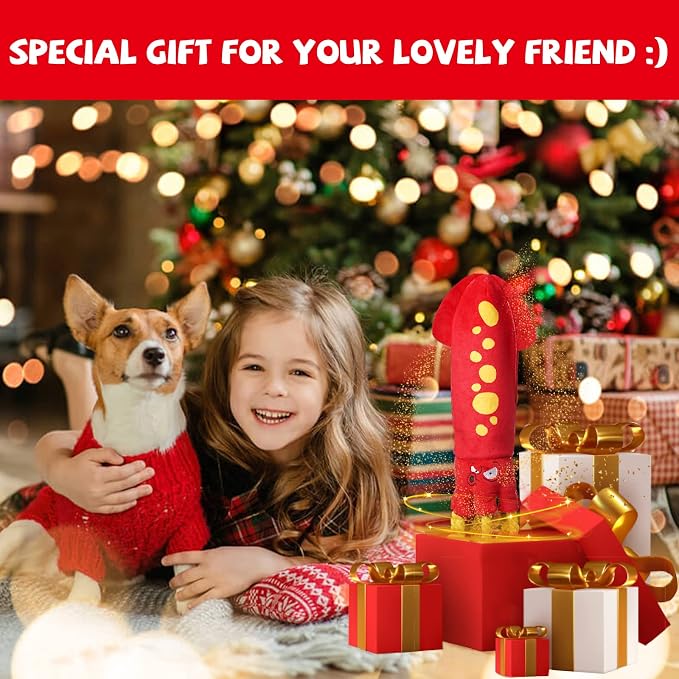 lilfrd Water Bottle Octopus Dog Toy, Squeaky Rope Stuffless Toys for Dogs | Durable Chew, Boredom Relief, Suitable for Small Medium Large Dogs