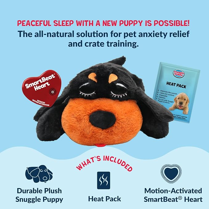 Snuggle Puppy Heartbeat Toy (Large), Large