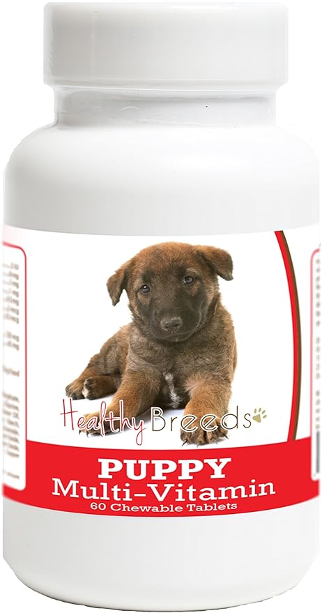 Healthy Breeds Belgian Sheepdog Puppy Dog Multivitamin Tablet 60 Count