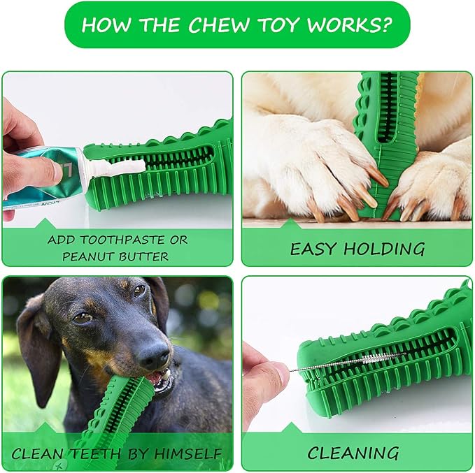 Dog Toys for Aggressive Chewers Large Medium Breed Indestructible Chew Toys | Squeaky Interactive Tough Extremely Durable Dogs Toys to Keep Them Busy