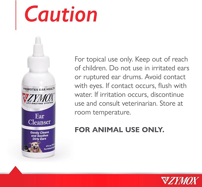 Zymox Ear Cleanser With Bio-Active Enzymes, 4 oz