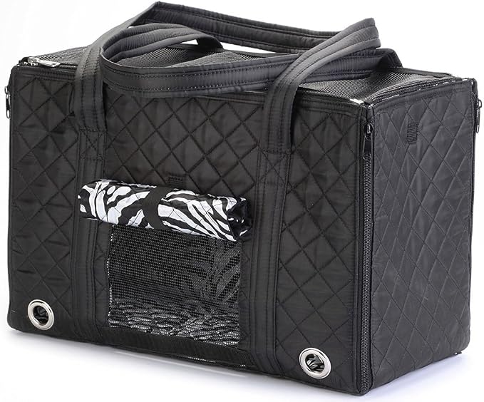 Sherpa Park Tote Pet Carrier, Medium, Black