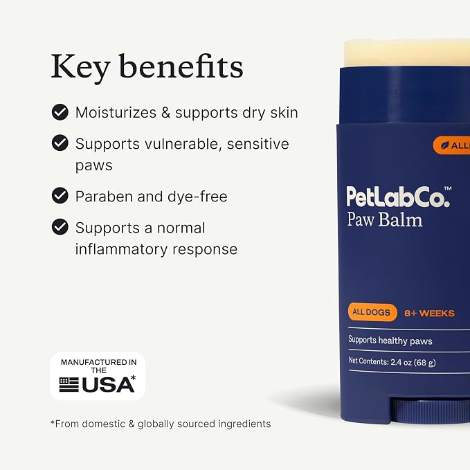 PetLab Co. Paw Bundle - Probiotic Chews 30ct & Paw Balm 2.4oz
