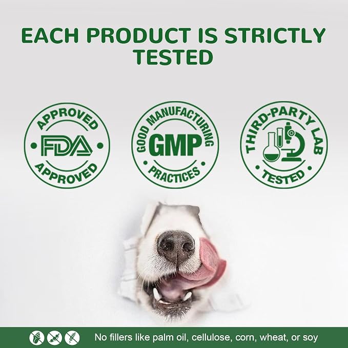 Dog Allergy Chews for Itchy Skin, Paw Licking & Immune Support - 150ct