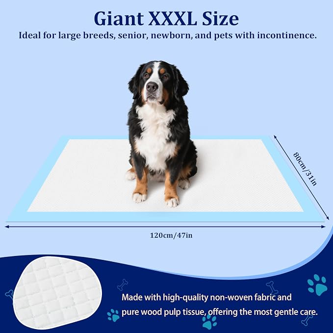 XXXXL & XL Pet Pads Combo