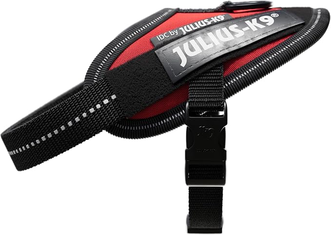 Julius-K9, 16IDC-R-B1, IDC Powerharness, Dog Harness, Size: Baby 1, Red