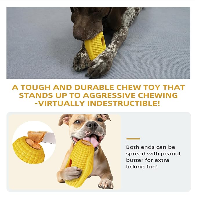 Multi-Functional Interactive Dog Toys for Aggressive Chewers, Indestructible Dog Toys for Medium/Large Breeds,Frozen Dog Treat Holder to Keep Them Busy,Reduces Anxiety(Pack of 1)
