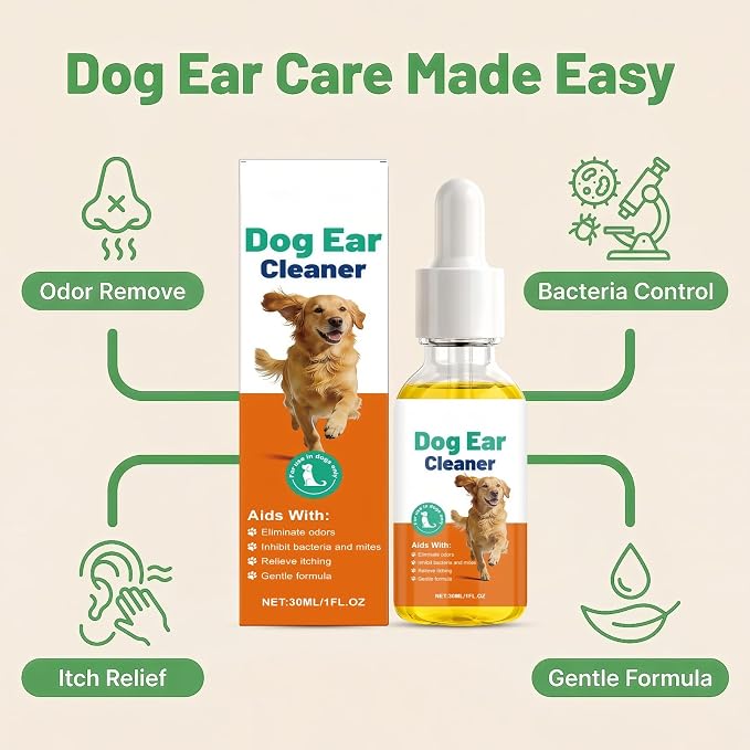 Dog Ear Drops for Infection & Yeast, 1 oz
