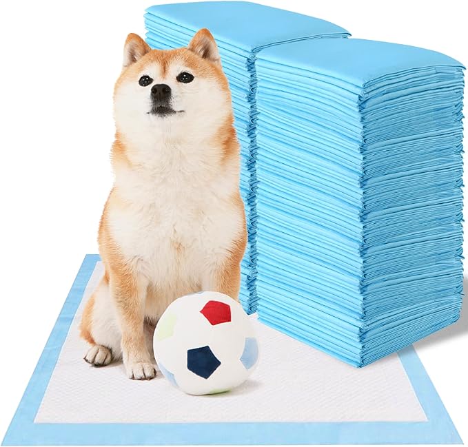 Pee Pads for Dogs, 5-Layer Leak-Proof Puppy Pads Multi-Sized Pet Training Pads for Dogs and Cats, Disposable Strong Absorption Pads for Doggie Kittens Rabbits