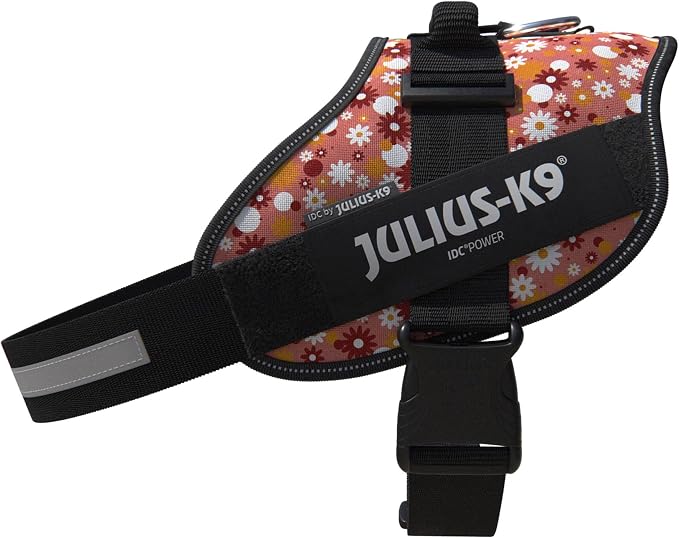 IDC Powerharness, Size: 2XL/3, Pink Flowers