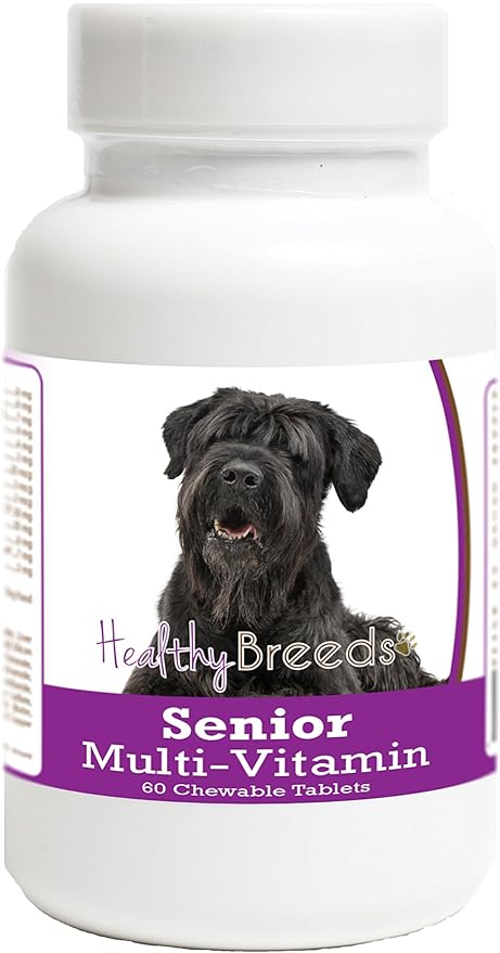 Healthy Breeds Black Russian Terrier Senior Dog Multivitamin Tablets 60 Count