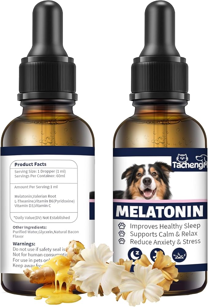 Melatonin for Dogs, 2-Pack, 60 ml