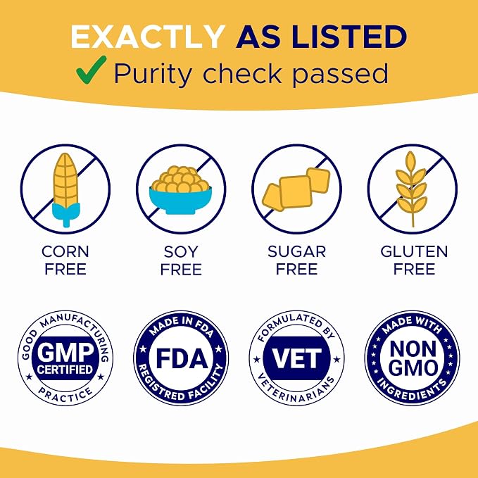 Omega 3 Fish Oil for Dogs - Skin & Coat Support, Itch & Allergy Relief