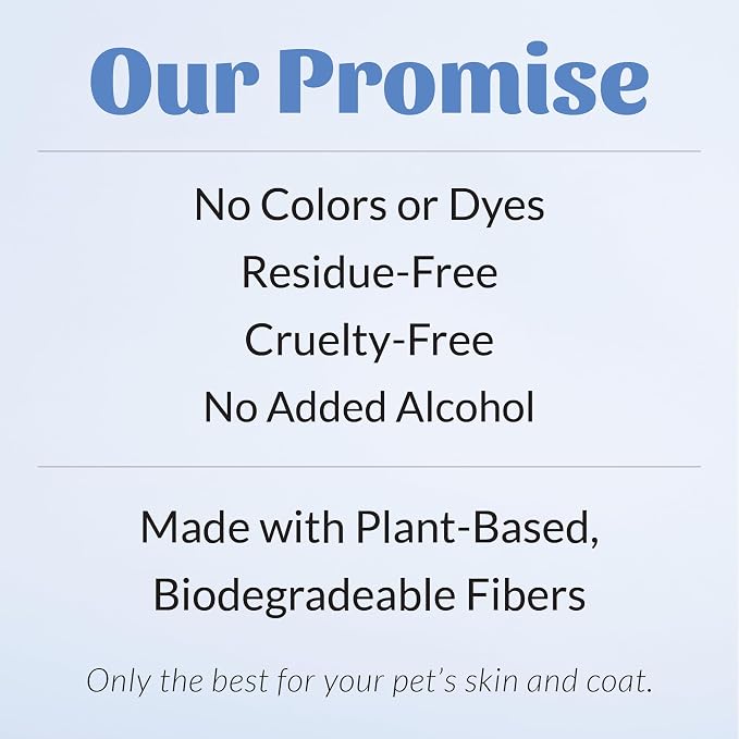 SKOUT'S HONOR Pet Grooming Wipes, Plant-Based, 80 Count