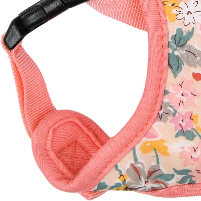 Puppia Spring and Summer Fashion Over-The-Head Dog Harness, Indian Pink_Lita, Extra Small
