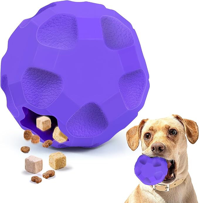 Interactive Dog Puzzle Toys for Boredom, Dog Treat Balls for Large Dogs | Dogs Enrichment Toys to Keep Them Busy, Tough Treat Dispensing Dog Toys, Interactive Dogs Toys for Boredom to Keep Them Busy