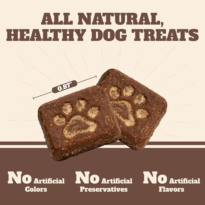 Wellix Turkey Tail Dog Treat for Immune Support, Crunchy Dog Biscuit 1.21lb