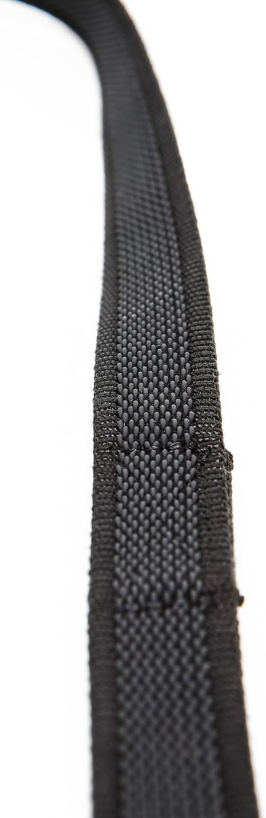 Color & Gray Super-Grip Leash with Handle, 0.79 in x 9.8 ft, Black-Gray
