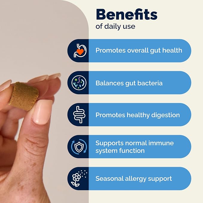 Vetnique Glandex Probiotic Chews for Dogs - 120ct, Bacon Flavor
