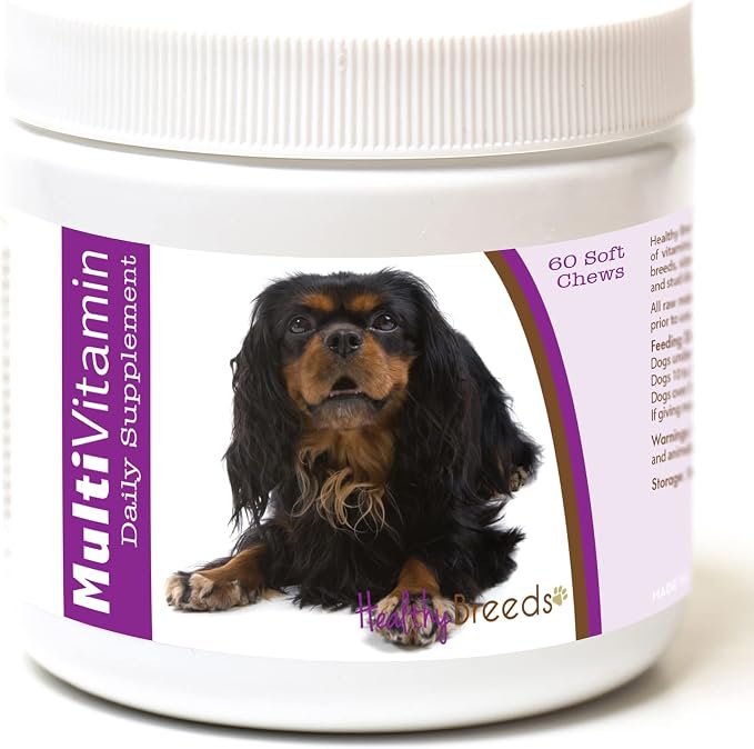 Healthy Breeds English Toy Spaniel Multi-Vitamin Soft Chews 60 Count (1127-etys-001)