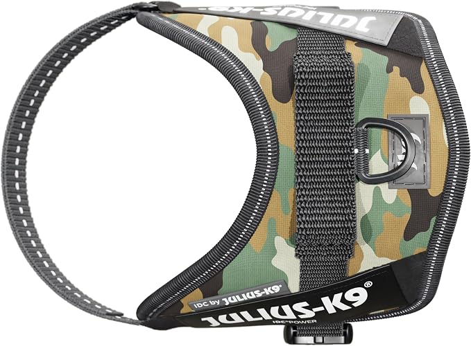 Julius-K9, 16IDC-C-MM, IDC Powerharness, Dog Harness, Size: Mini-Mini, Camouflage