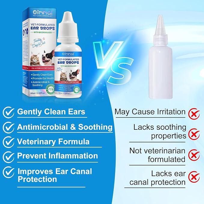 Dog Ear Infection Treatment Drops, 120ml