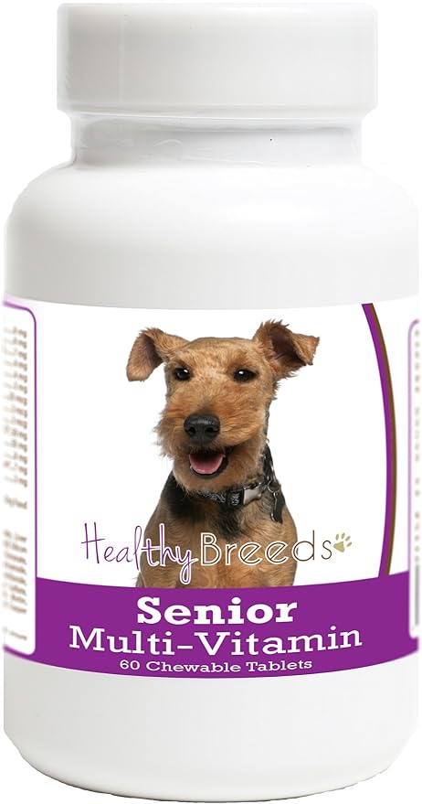Healthy Breeds Welsh Terrier Senior Dog Multivitamin Tablets 60 Count