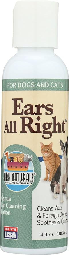 Ark Naturals Ears All Right Ear Cleansing Lotion, 4 oz