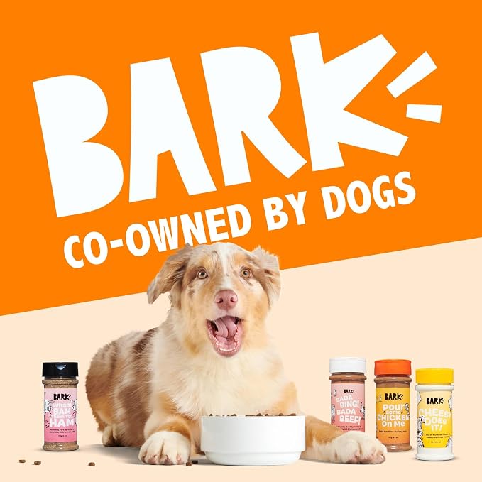 Barkbox Chicken Dog Treat Topper, High Protein Ingredients for All Breeds, Rosemary Extract for Large & Small Breeds, Elevate Dog Food Dining - Shake & Pour for Dog Bowls