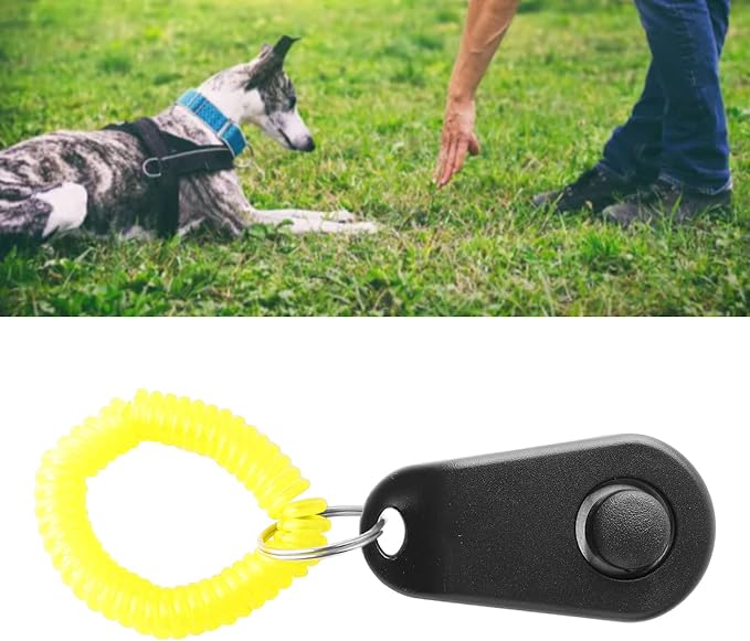 Chrees Dog Training Clicker Ring, Black