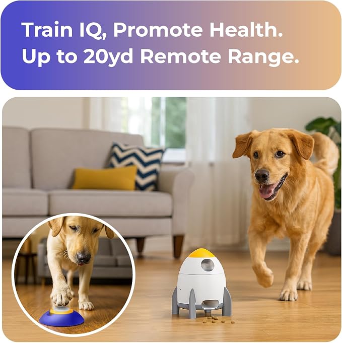 Interactive Dog Puzzle Feeder Toy