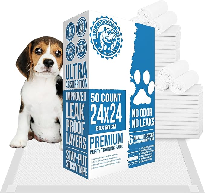 100-Count Dog Pads w Stain and Odor Remover Bundle