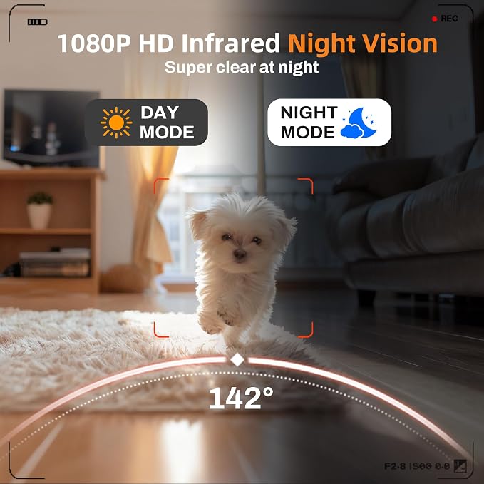 Automatic Cat Feeder with Dual Camera Gifts for Fathers Day, 5G, Stainless Steel