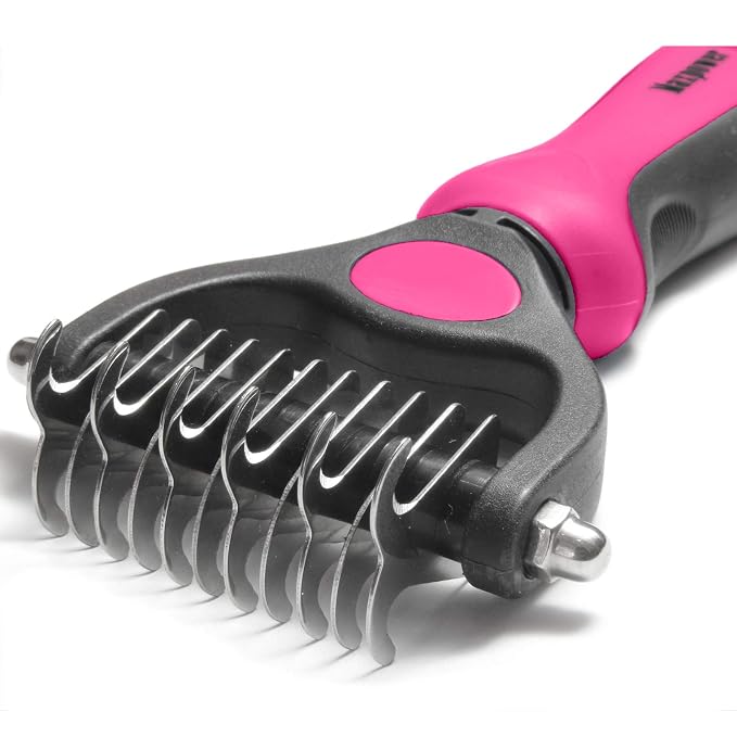 Maxpower Planet Pet Grooming Brush, Pink