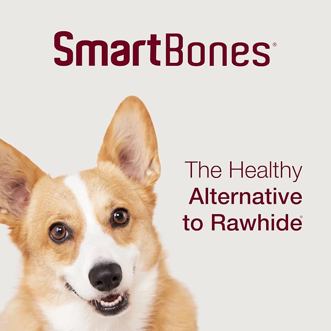 SmartBones Twists Wrapped with Chicken Made with Real Water Buffalo, 30 Count, Rawhide-Free Chews for Dogs, 7.40 Ounce (Pack of 1)