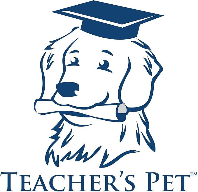 Teacher's Pet Dog Training Clicker with Wrist Strap - Puppy Behavioral Education Training Clicker for Positive Reinforcement - Durable, Lightweight, Easy to Use, Effective