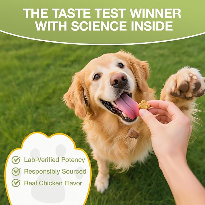 Calming Chews for Dogs, 180 Chews