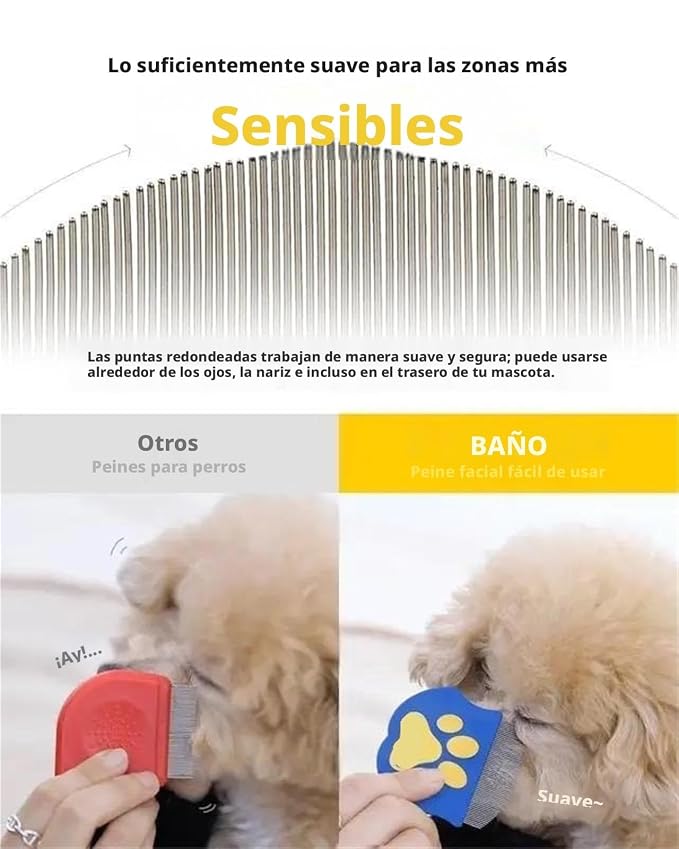 Cat Dog Comb Chin Care Gentle Grooming Brush Pet Safe Slicker Tool For Daily Fur Cleaning Supplies Brushes(Purple olive green)